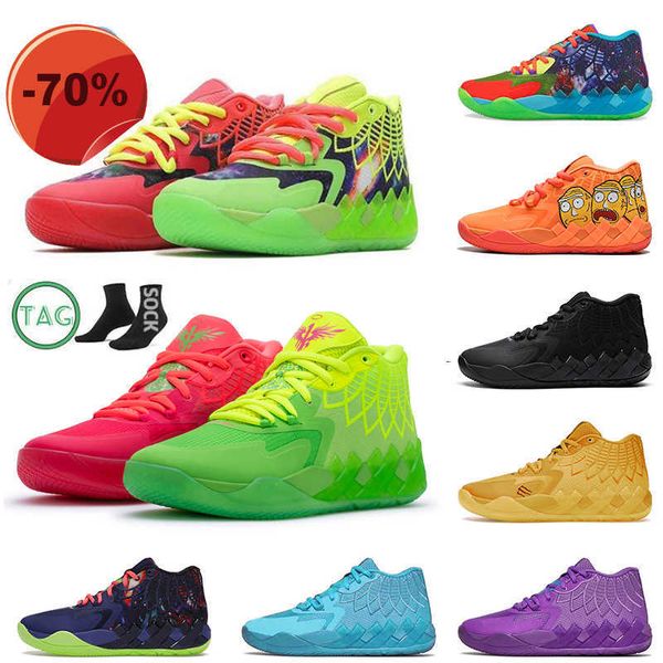 

ball lamelo mb.01 men basketball shoes sneaker black blast buzz city not from here queen city rick and morty rock ridge red pumps trainers s