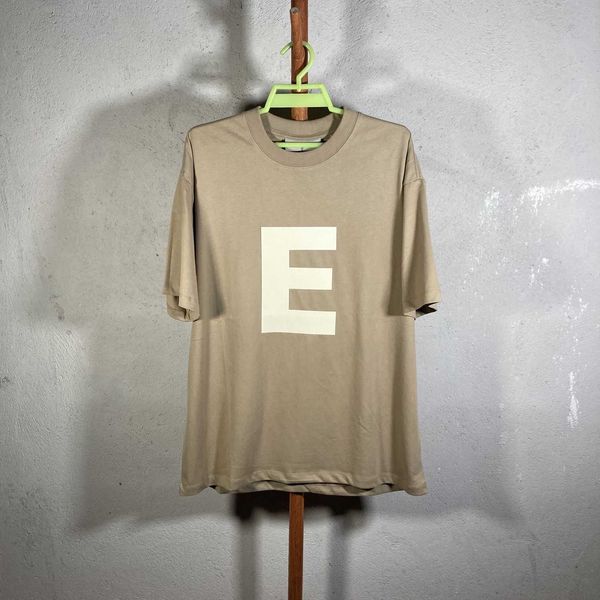 

fog t shirt mens essentialls designer tees ess women tshirts fg quality essentiasl letter print loose high couple short sleeve t-shirt, White;black