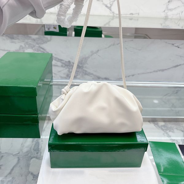 

designer shoulder bag women fashion mini soft sheepskin crossbody bag luxury premium genuine leather cosmetic woman handbag cloud bag