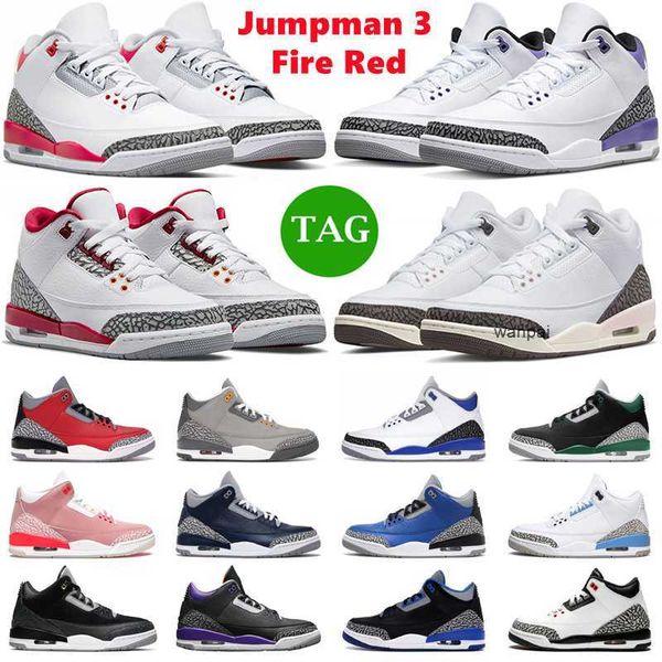 

jumpman 3 basketball shoes men women 3s cardinal red fragment black white rust pink true blue hall of fame men trainer sport sneaker jorden