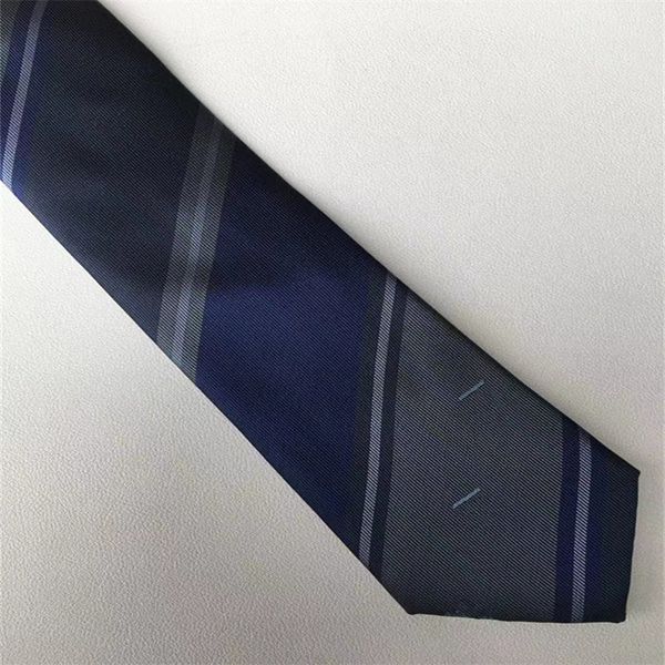 

new 2023 cravattino krawatte mens luxury necktie damier quilted ties plaid designer tie silk tie with box black blue white business, Blue;purple