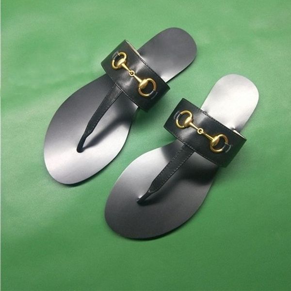 

woman sandals flip flops for sweethearts stylish slipper cowhide classics sandal slipper flat shoes slide eu 35-43, Black