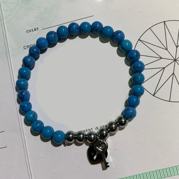 

luxurys designer mens and womens charm bracelets with pendant round bead women's gift keys design jewellery classic hand bracelet casua, Black