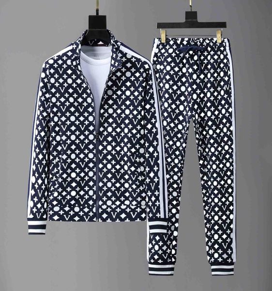 

new designer tracksuits men luxury sweatsuit two piece embroidery womens tracksuit jogging suit jacket hoodie pants sets sporting 8120608, Gray