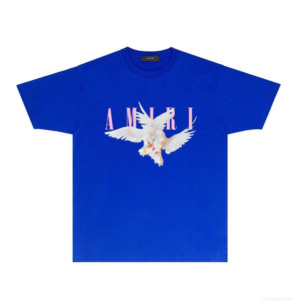

designer fashion maker men's mairi printed trend t short sleeve tee shirtgixk, White
