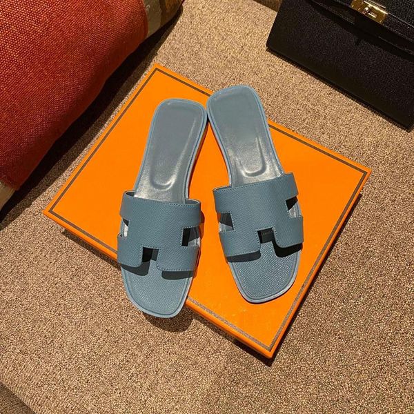 

women luxurys designers slippers classic flat heel summer lazy designer fashion cartoon big head flops leather lady slides beach shoes home, Black