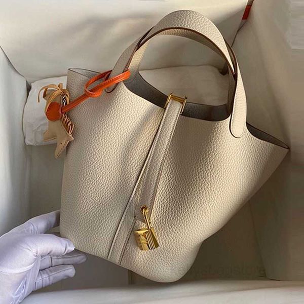 

designer drawstring purse tote women bag luxury vegetable handbag handmade wax thread picotin basket children's car leather sewing 18/2