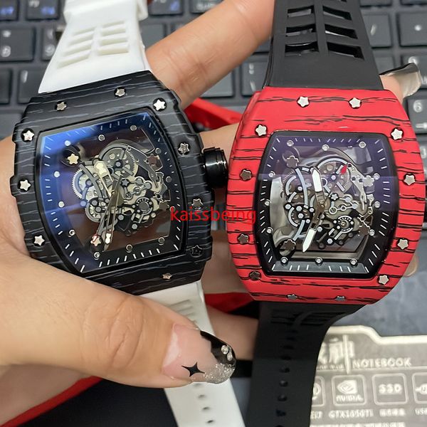 

watch luxury full-functional men's men's quartz automatic wrist stripe cut-out design high-end women's zj, Slivery;golden