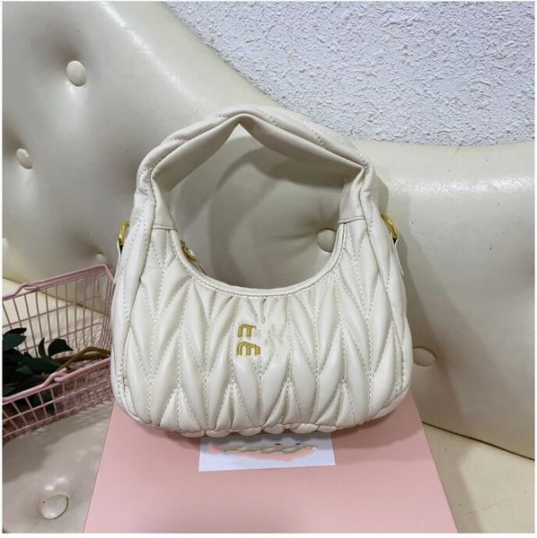 

2023 fashion new inclined shoulder bags soft sheep leather handbags luxury wallet womens cross body bag hobo totes purses