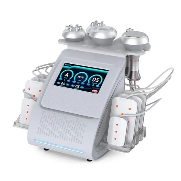 

multifunctional 80k lipo cavitation body slimming machine fat burner beauty instrument anti aging device 6 in 1