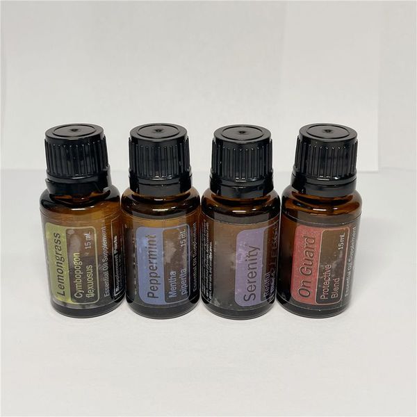 

lemongrass peppermint lemom glove breathe 15ml essential oil for body skin care 8 styles