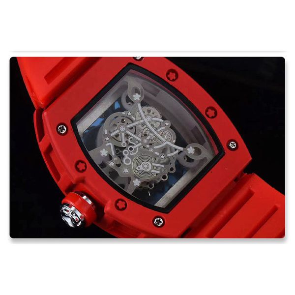 

fashion design skeleton versatile men's watches gest quality gsy, Slivery;black