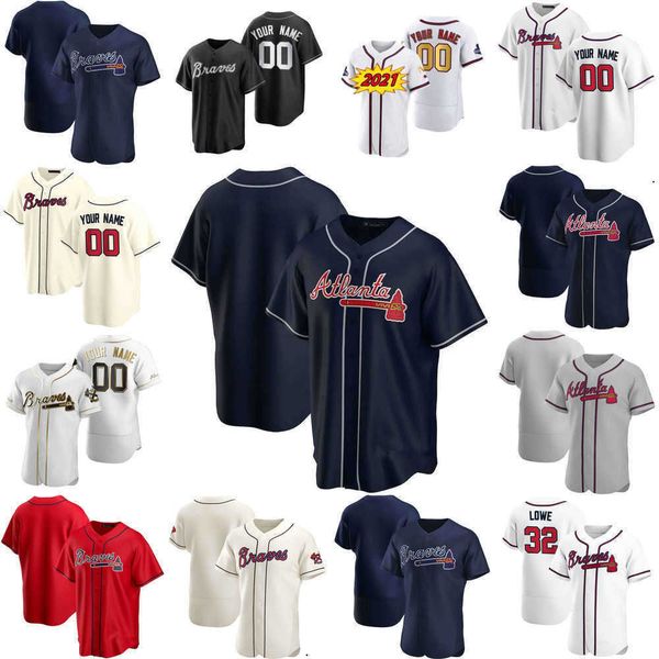 

2022 baseball jerseys custom jersey mens women youth''atlanta''braves''73 huascar ynoa 18 ryan klesko 32 derek, Blue;black