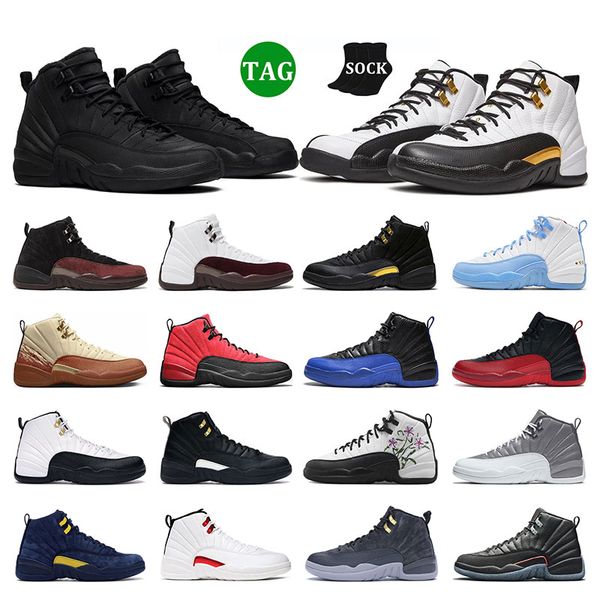 

2023 for men basketball shoes 12s jumpman 12 sports sneakers a ma maniere black reverse taxi utility flu game the master gamma blue outdoor
