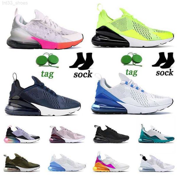 

men womens triple black white 270s running shoes 27c mens sneakers tea berry volt p blue medium olive barely rose orange red pink