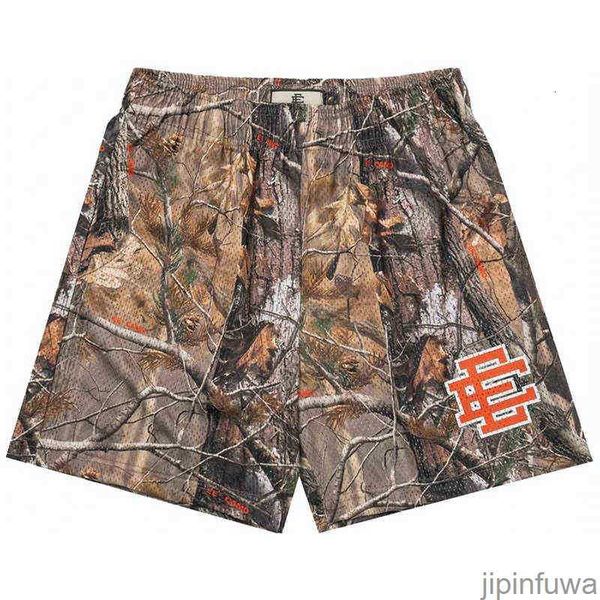 

2022 summer casual eric emanuel ee basic shorts fashion skyline fitness sweatpants gym workout mesh sports for men mjhr, White;black