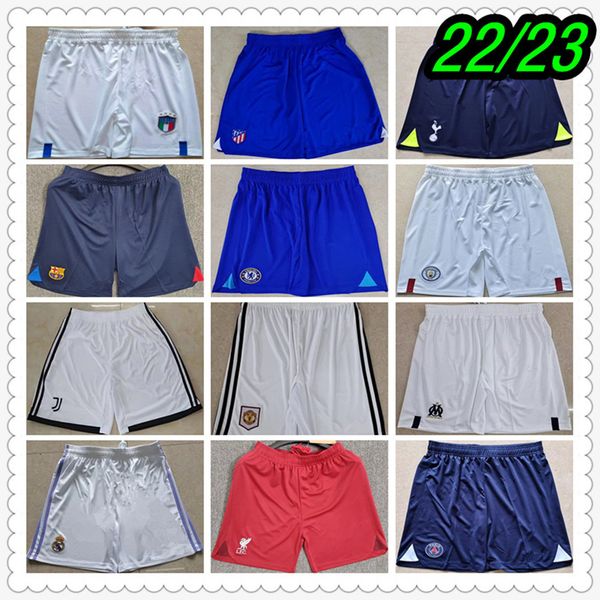

thai quality football jerseys mens short soccer shorts reto shirts 22 23 pants maillot de foot camisa futebol 985, Black;red