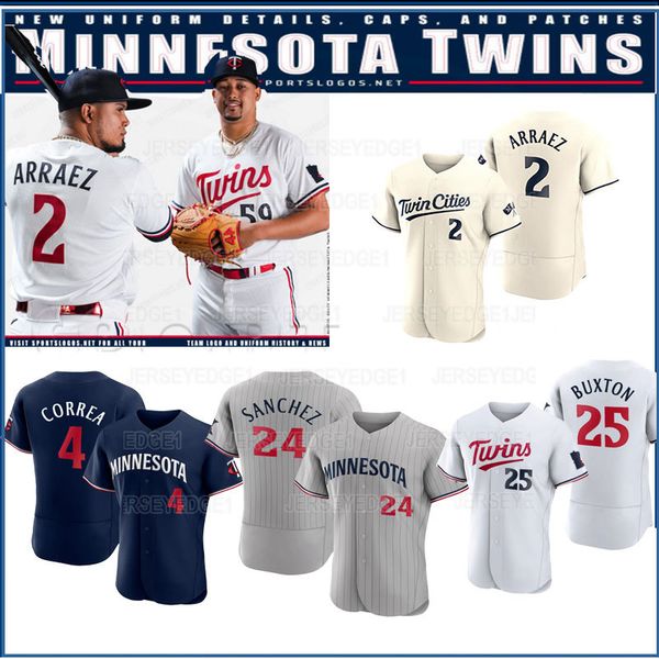 

baseball jerseys minnesota byron buxton jersey twins max kepler jorge polanco 2 luis arraez jorge lopez jhoan duran carlos correa joe ryan n, Blue;black