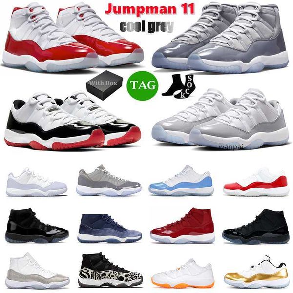 

cherry jumpman 11 basketball shoes men women 11s space jam jubilee 25th anniversary cap and gown concord 45 #21 university blue mens trainer