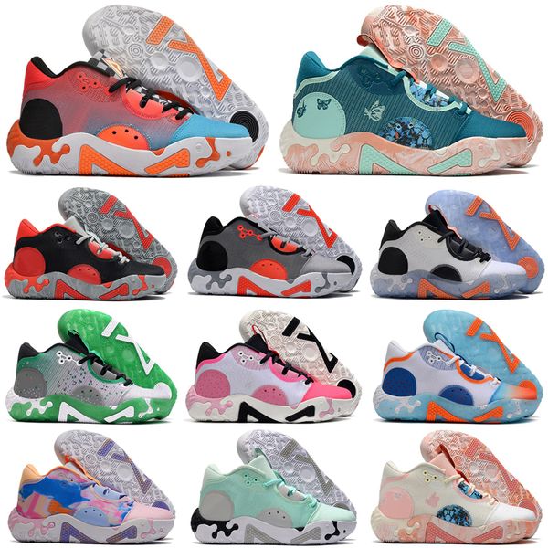 

basketball shoes pg 6 vi 6s womens mens trainers sports sneakers all star white black mint blue paisley bred infrared fog grey painted paul
