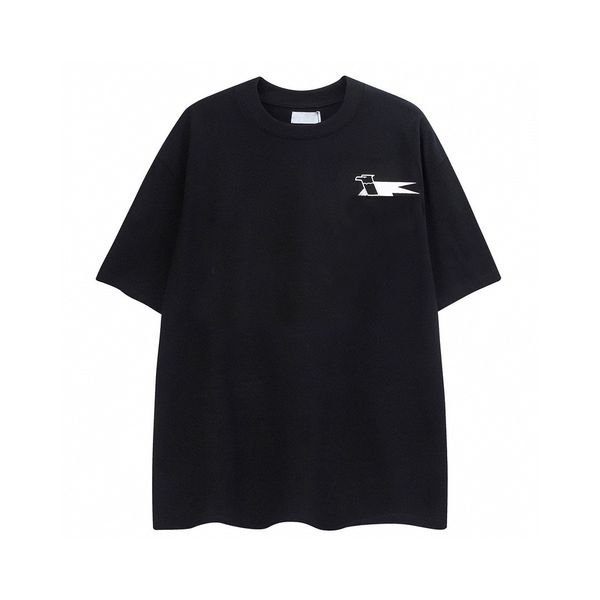 

men's plus tees & polos round neck embroidered and printed polar style summer wear with street pure cotton 1xzf, Black;brown