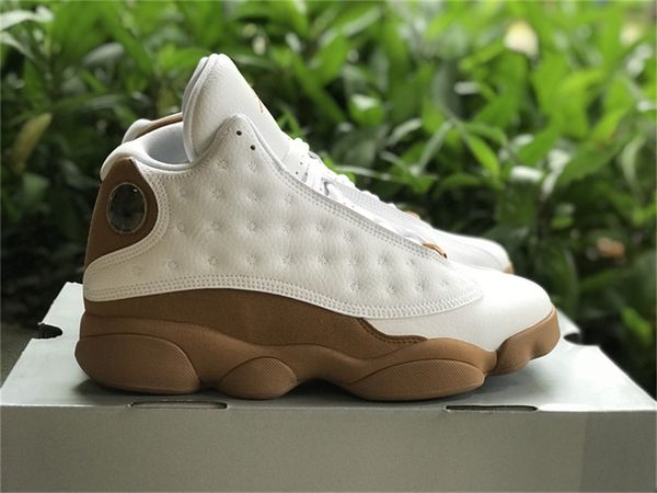 

shoes &sandals air 13 13s wheat 414571-171 white gold yellow sports sneakers original 40-47.5 real carbon fiber