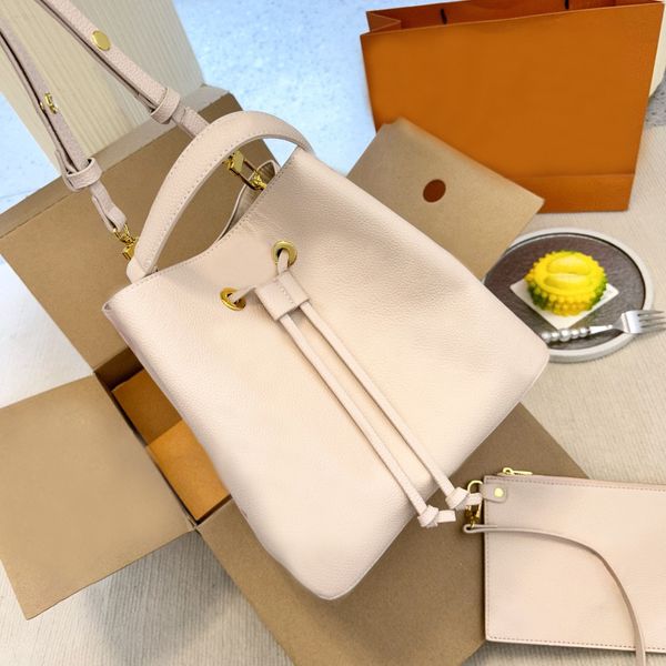 

designer tote women neonoe bucket bag shoulder handbag flower printing shopping pocket with coin purse