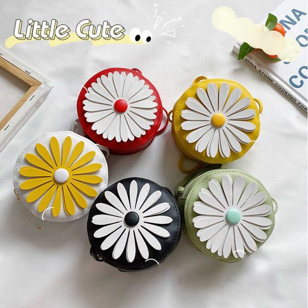 

childrens bag 2023 new little daisy mini shoulder bags versatile small fresh flowers girls crossbody bag
