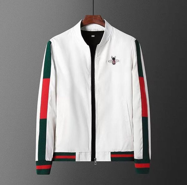 

mens jackets new designer casual fashion stand collar korean style zipper jackets for men solid color hooded coats g1, Black;brown