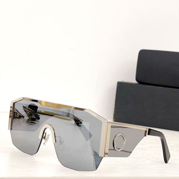 

new fashion sunglasses peculiar eyewear men women summer ve2220 style uv400 protection retro full frame glasses with eyewear case, White;black