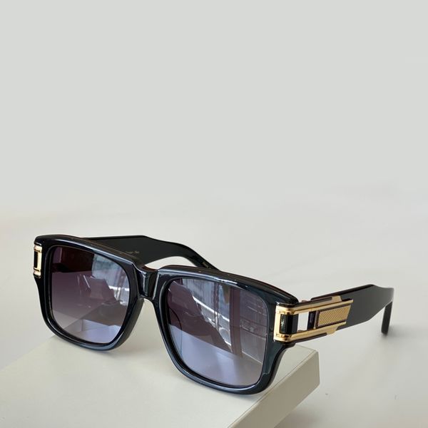 

titanium gold black square sunglasses grey gradient men luxury sun glasses summer sunnies sonnenbrille sun shades uv400 eyewear wth box, White;black