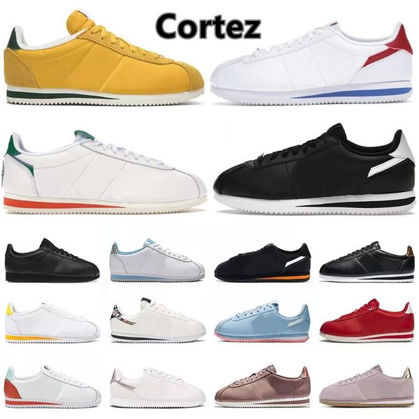 

cortez mens running shoes black white light aqua collection metallic red gold spring pack forrest gump oregon men women trainers sports snea