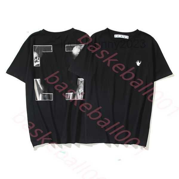 

men's t shirts fashion spors tshir summer designer offs whie shirs luxury coon loose shirs casual shor sleeves 17ta5l, White;black