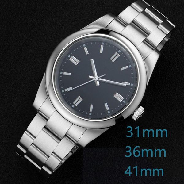 

fashion watches for men womens watch montre de luxe automatic watches sapphire 31/36/41mm mechanical stainless steel lovers motion movement, Slivery;brown
