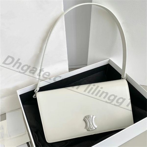 

luxury designer genuine leather bag trapeze triomphe shoulder bag women's men tote flap cross body bags luxury designer woman fashion e