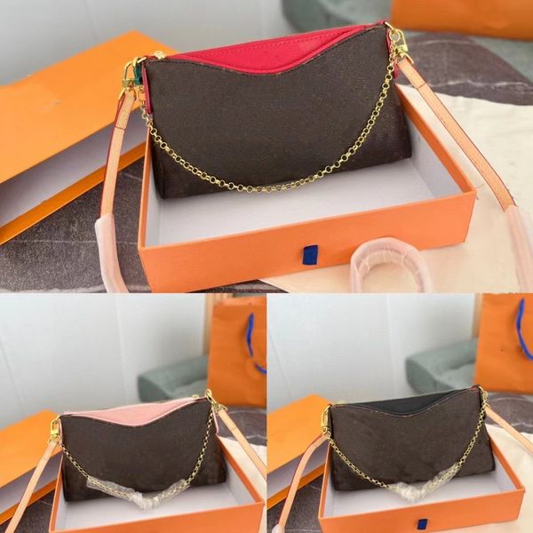 

women luxurys designers bags shoulder bag mini chain handbags pochette crossbody wallet womens purses card holder messenger purse
