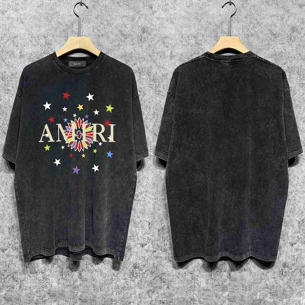 

designer fashion maker s mairi high street fashion brand full sky star washed old shortsleeved tshirt75jh, White