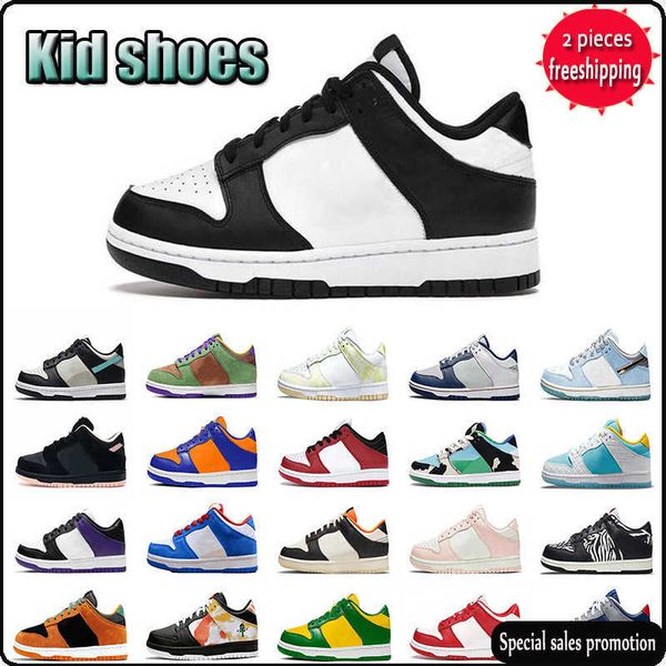 

ok 2023 dunks children's casual shoes new chunky kids shoes boys girls designer fashion low sneakers athletic children walking toddler