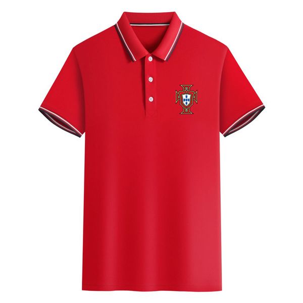 

portugals mens polos sports soccer polo shirts men short sleeve football training poloshirts summer fashion casual business asian size s-6x, White;black