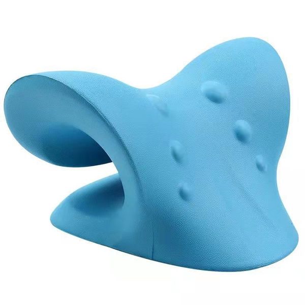 

accessories neck shoulder stretcher relaxer cervical chiropractic traction device pillow for pain relief cervical spine alignment gift
