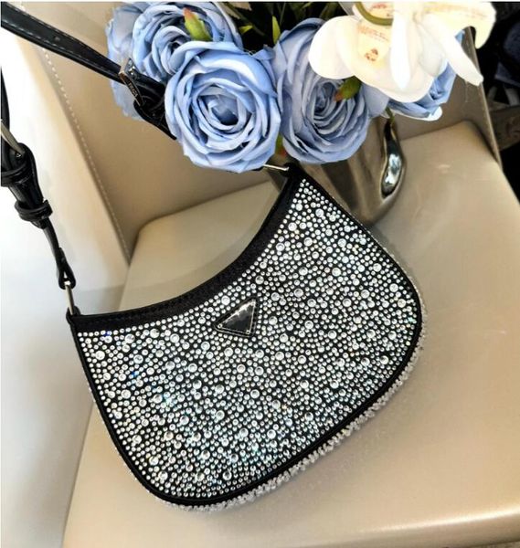 

diamond handbag canvas hobo bag designer shoulder bags for women chest pack fashion tote chains hand lady presbyopic purse handbags wholesal