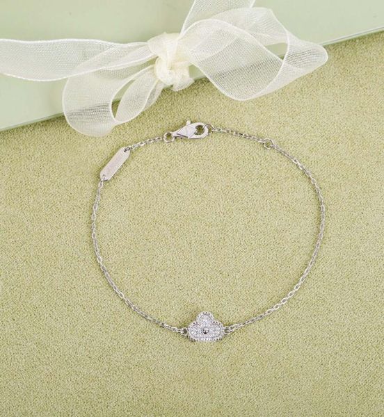

s925 silver mini flower bracelet with all diamond for women wedding jewelry gift web1155586085