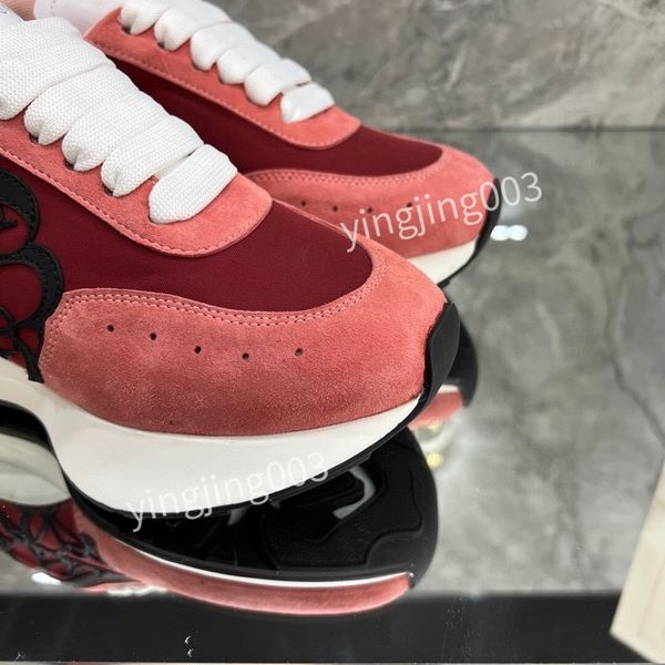 

2023 new luxury designer woman sneaker shoes leather shoe canvas classic man trainers, Black