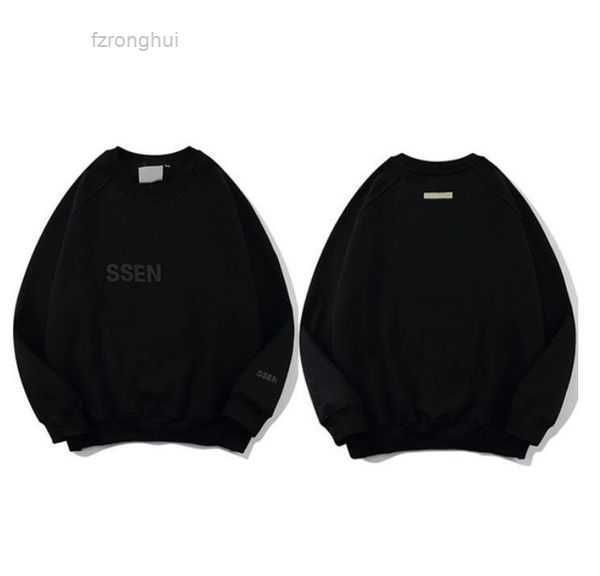 

2023 ess hoodie men's hoodies & sweatshirts tees sweater in autumn winter machine custom jnlarged detail crew neck cotton 2xkpch, Black