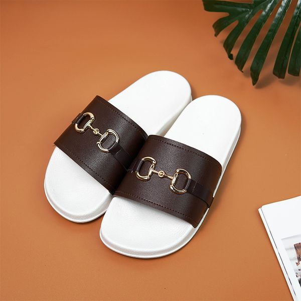 

platform designer rubber slides sandal fashion mens gear bottoms flip flops slippers striped womens sandals designers loafers, Black
