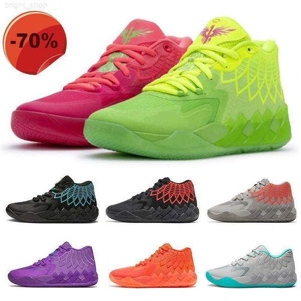 

roller og shoes lamelo ball 1 mb.01 men basketball shoes sneaker black blast buzz city lo ufo not from here queen city rick and morty rock