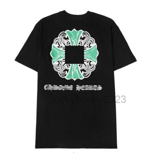 

classics mens t shirts heart brand crew neck chromes short sleeves tees ch t-shirts sweater casual horseshoe sanskrit 3w1jl, White;black
