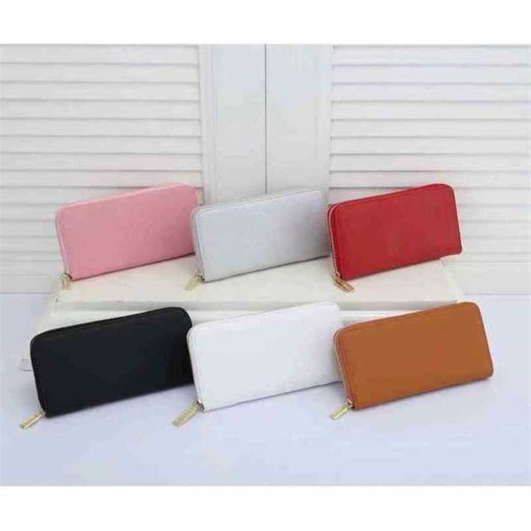 

luxury designer new women's handbag letter medium long cross zipper horizontal square women's purse