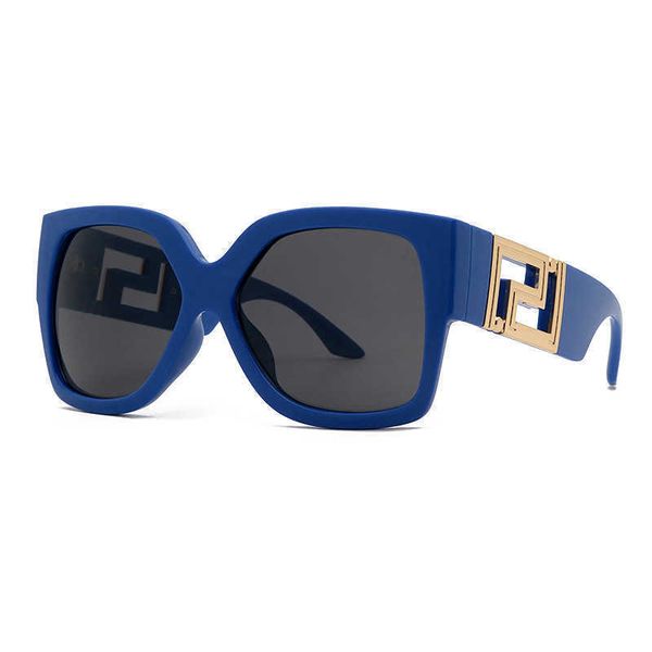 

luxury designer new men's and women's sunglasses 20% off 4402 fashion big frame square popular for women, White;black