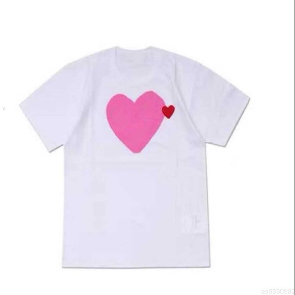 

fashion mens play t shirt cdg designer hearts casual women s des badge garcons cl074ncsw, White;black